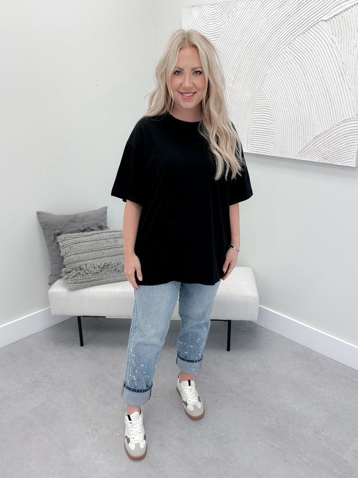 Lucky Tee in Black