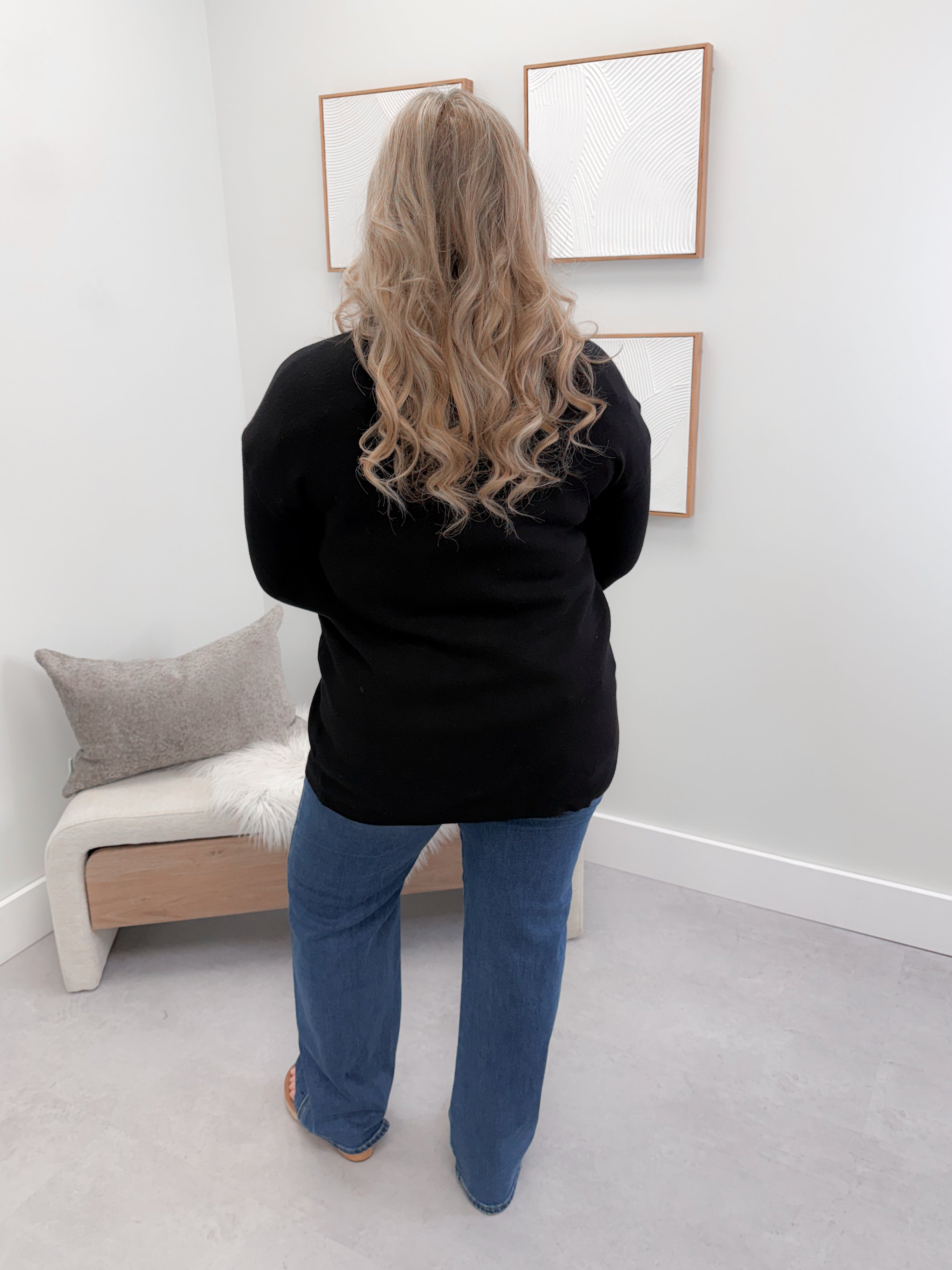 Jolt Cardigan in Black