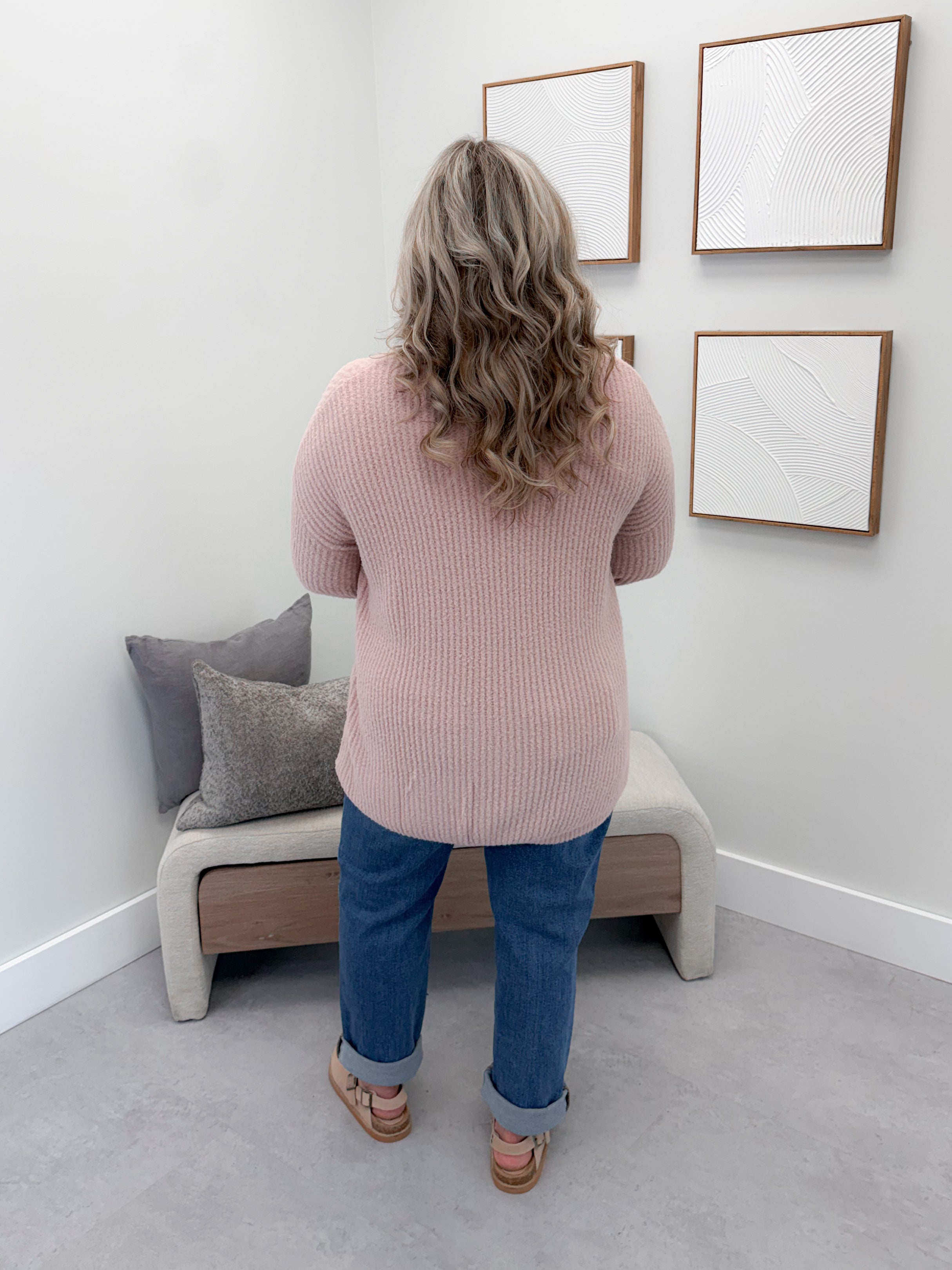 Lizzie Sweater in Mauve