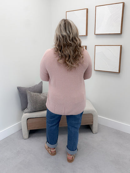 Lizzie Sweater in Mauve