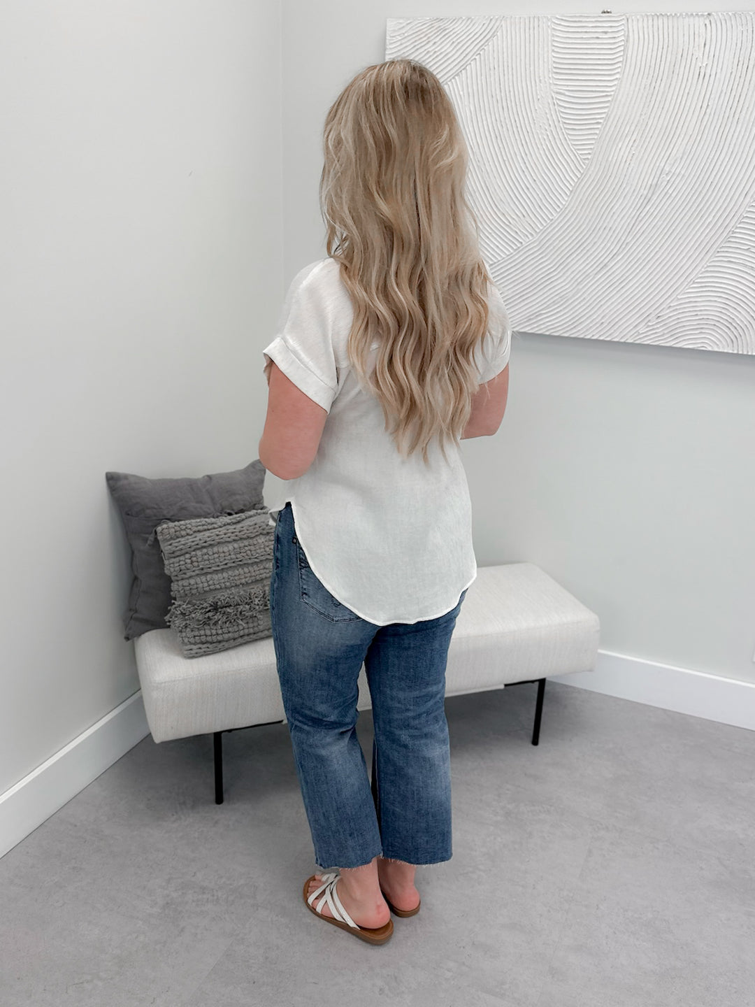 Rome Top in Natural