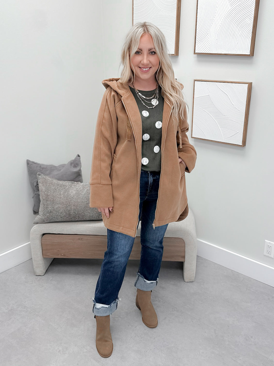 Eternal Jacket in Camel