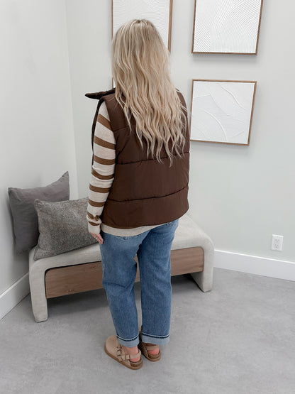 Wanderer Vest in Brown