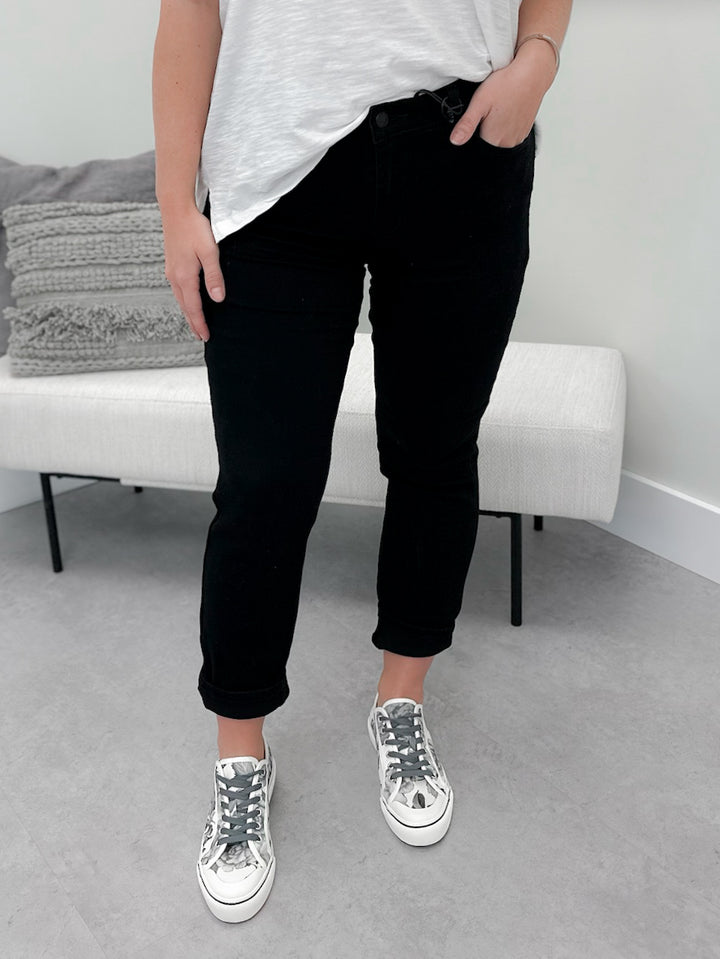 Stratford Slim Fit Jeans in Black by Judy Blue