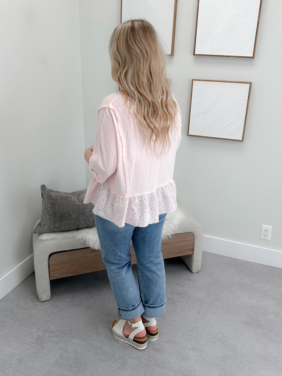 Enzo Tee in Pink