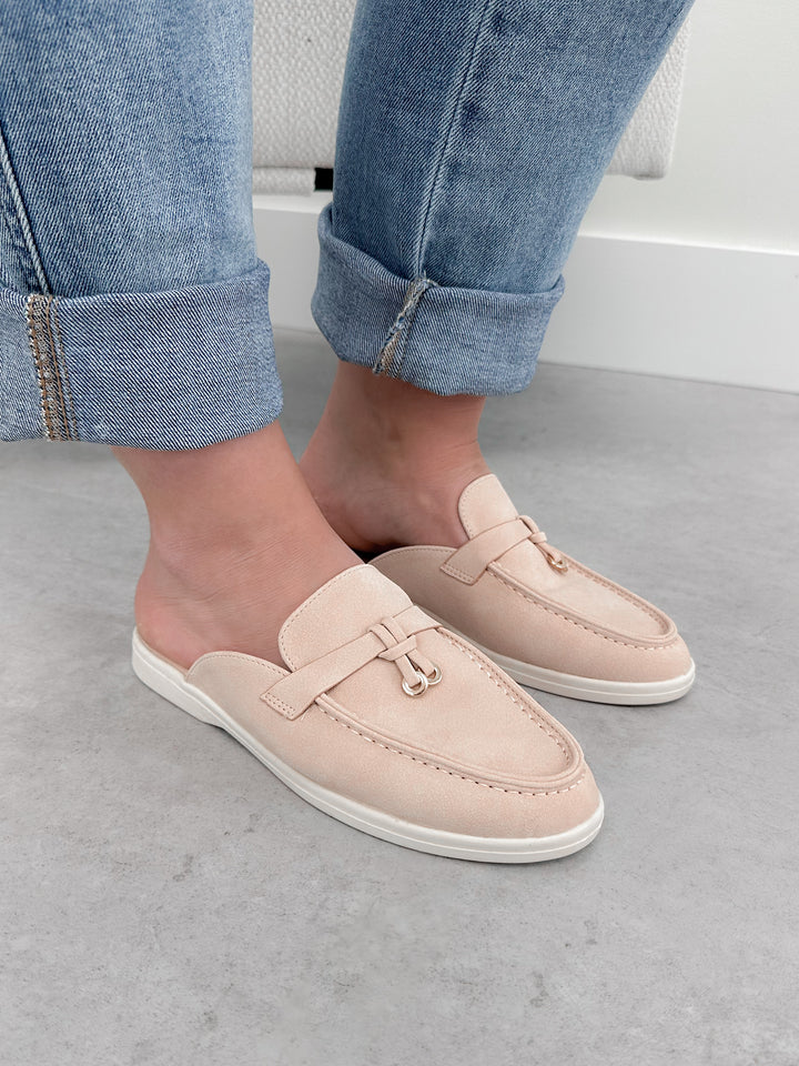 Irene Mule in Blush