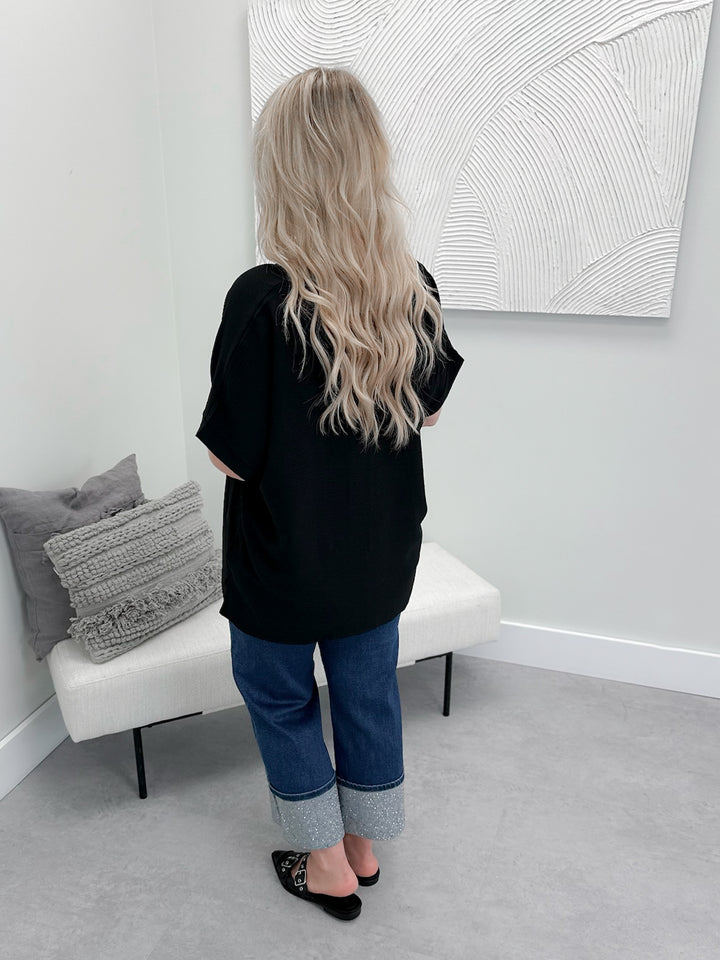 Tyra Blouse in Black