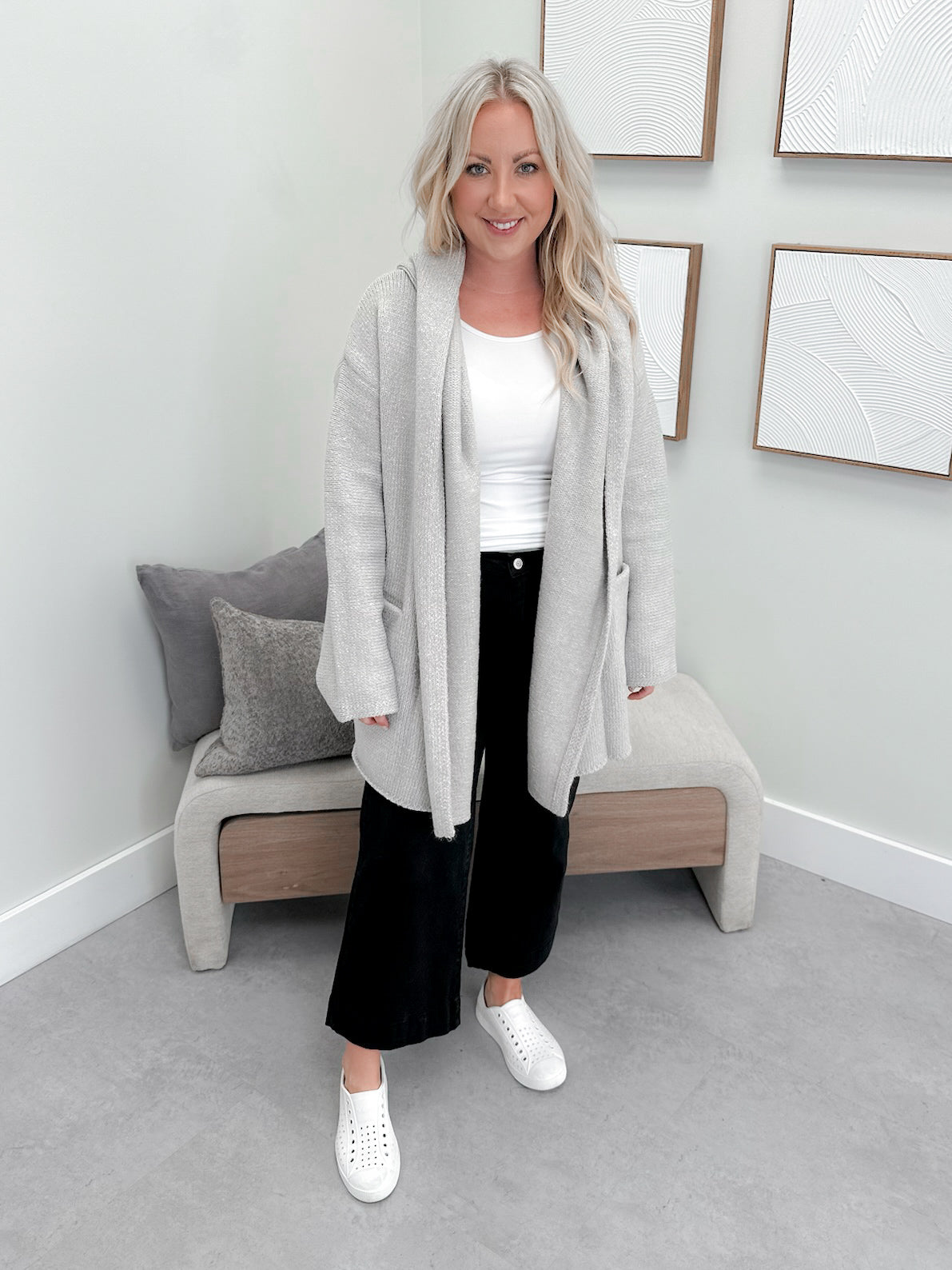 Haylie Hooded Coatigan by Lovestitch