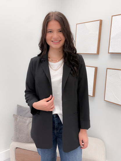 Leigh Blazer in Black