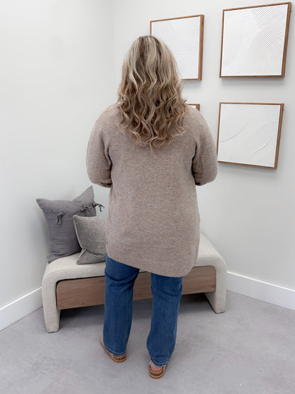 Tabitha Cardigan in Mocha