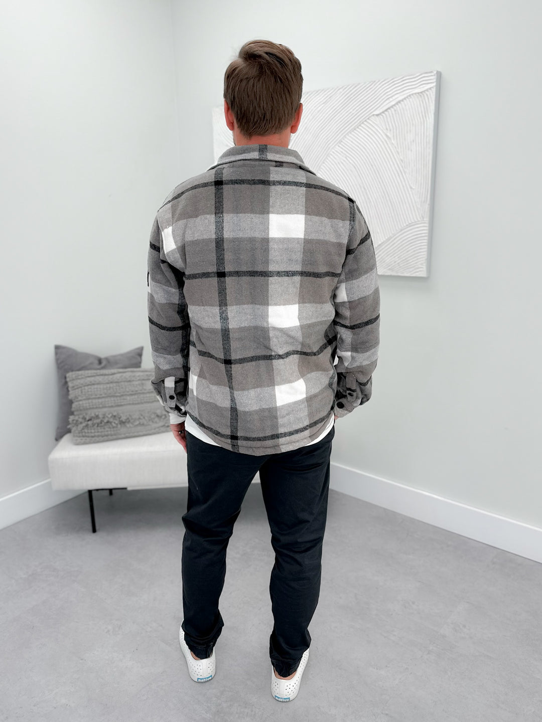 Magnus Mens Jacket in Slate