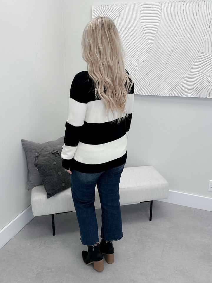 Sweet on Stripes Sweater by Ampersand Avenue