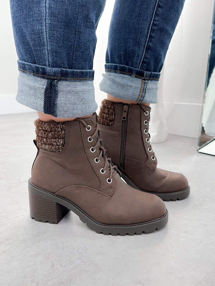 Blake Ankle Boots in Brown