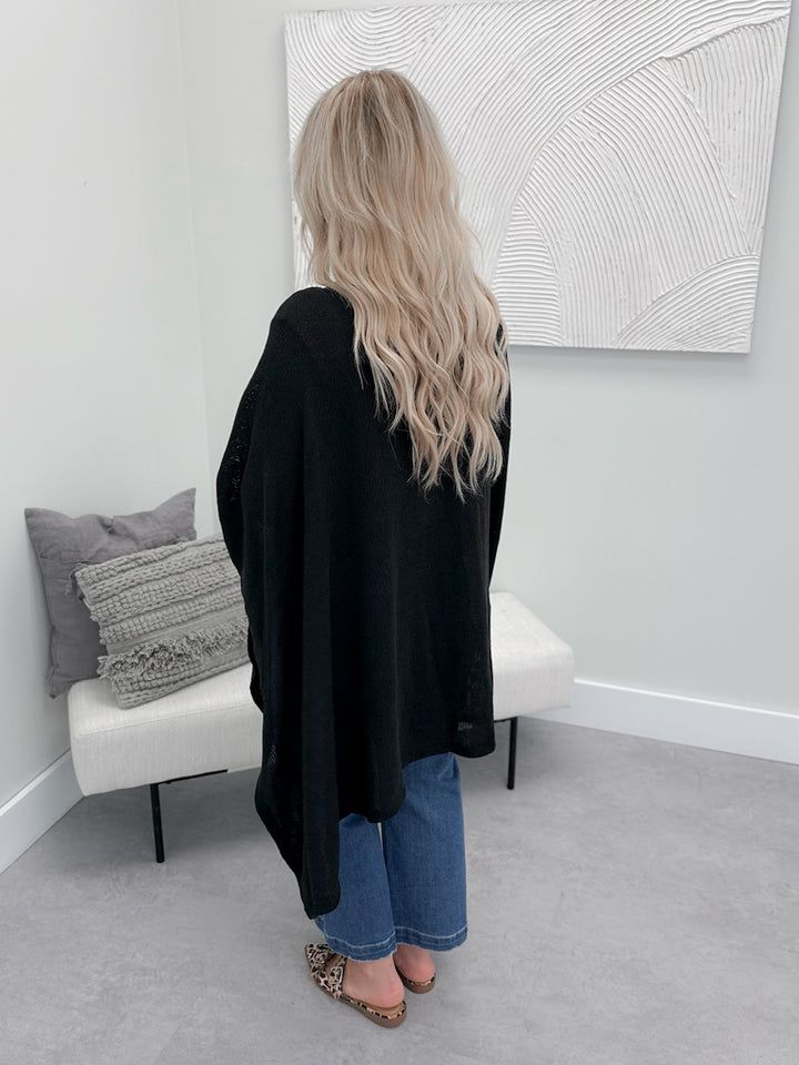 Sophia Shawl in Black