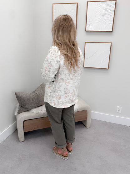Evette Shacket in Floral