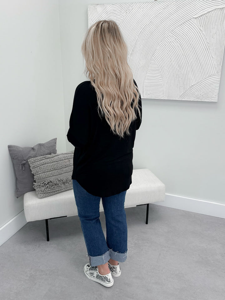 Avenlie Long Sleeve in Black