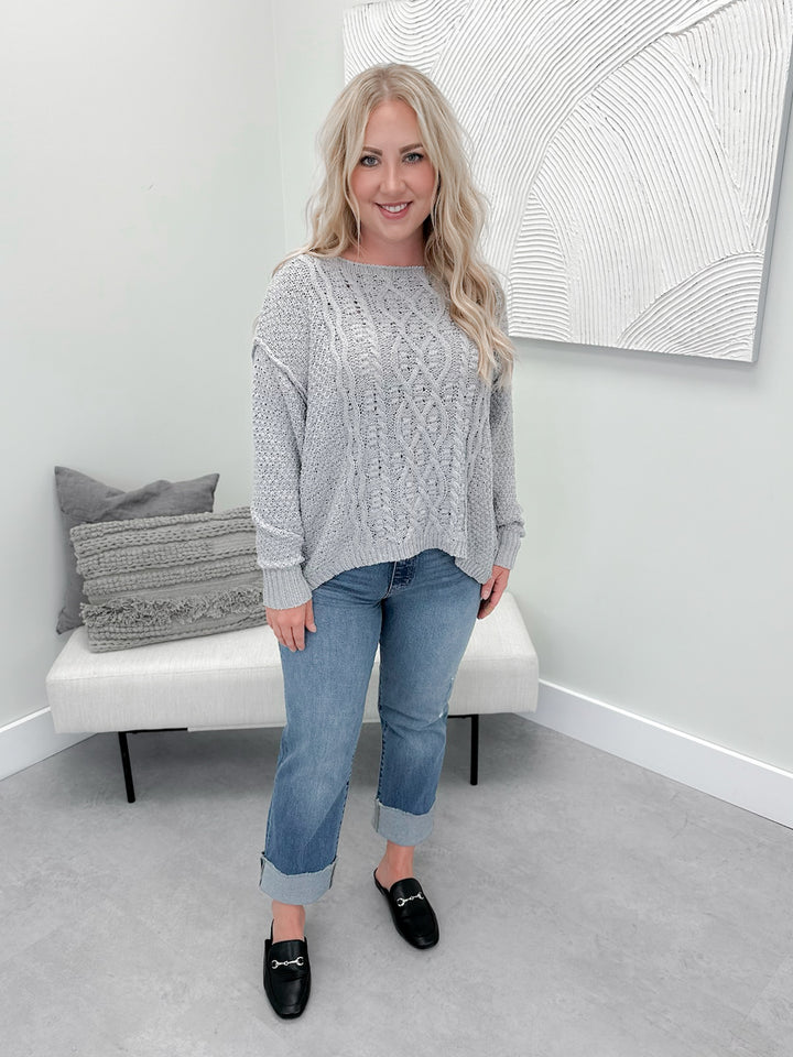 Jace Sweater in Grey