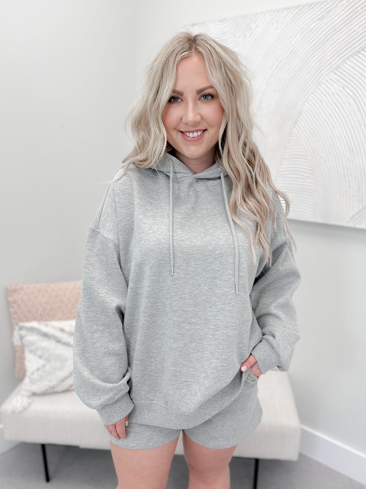 Edison Hoodie in Heather Grey