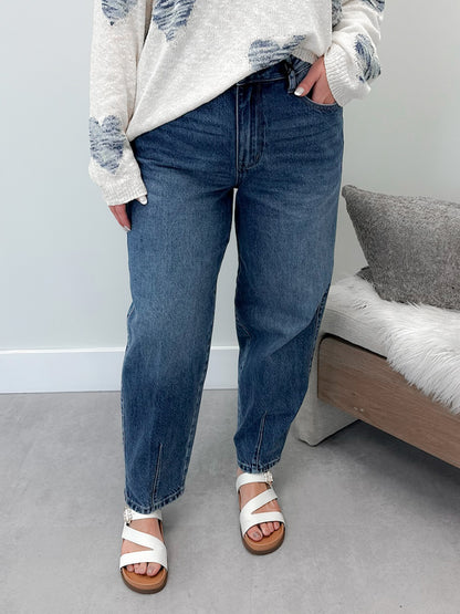 Gravity Barrel Rigid Front Jeans by Judy Blue