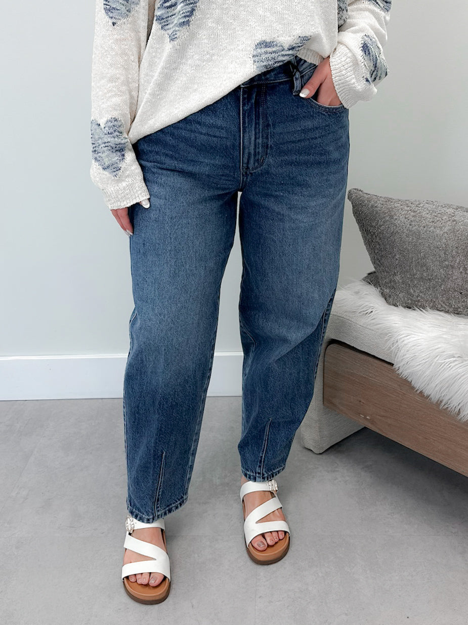 Gravity Barrel Rigid Front Jeans by Judy Blue