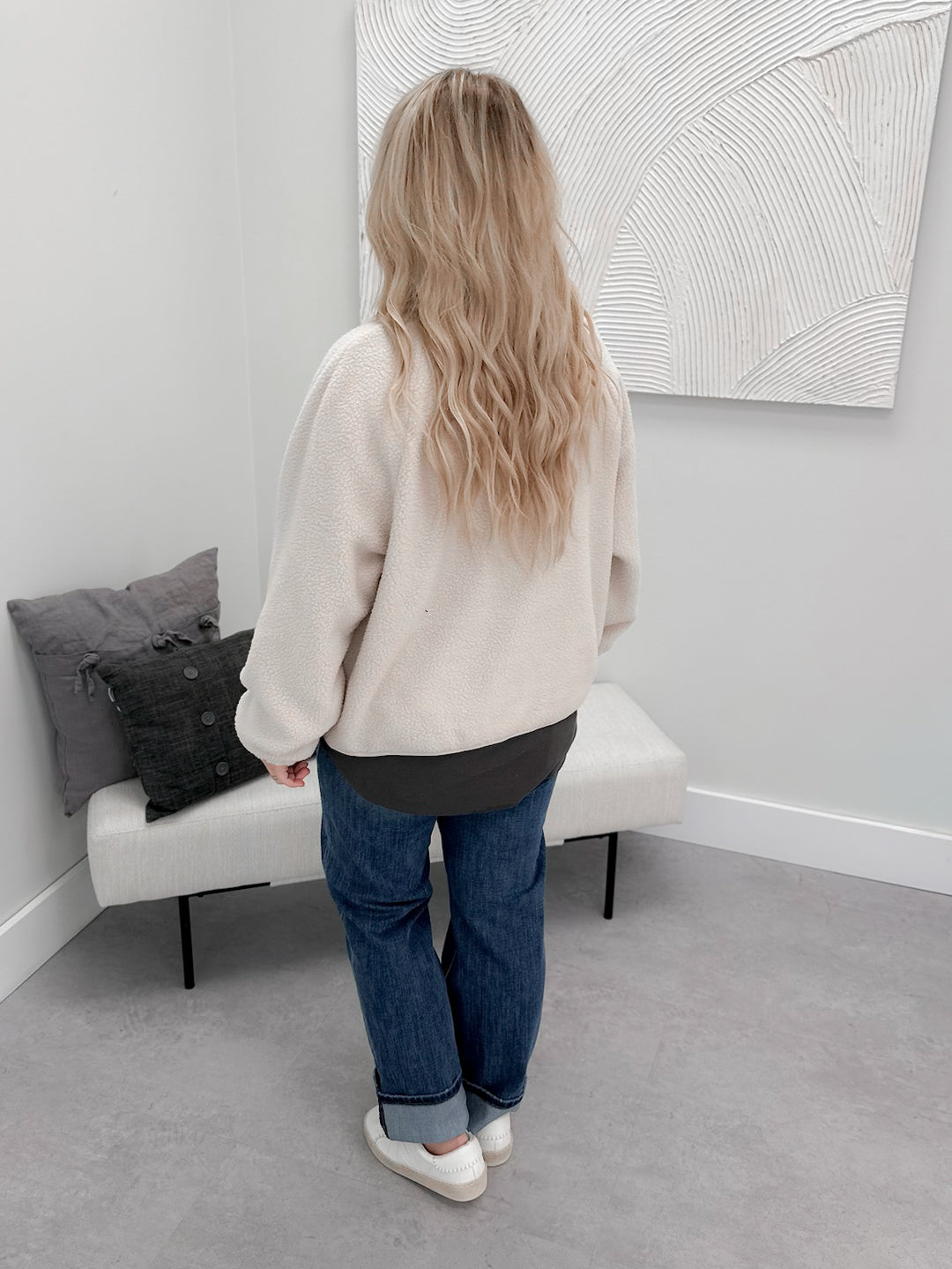 Boston Jacket in Sand