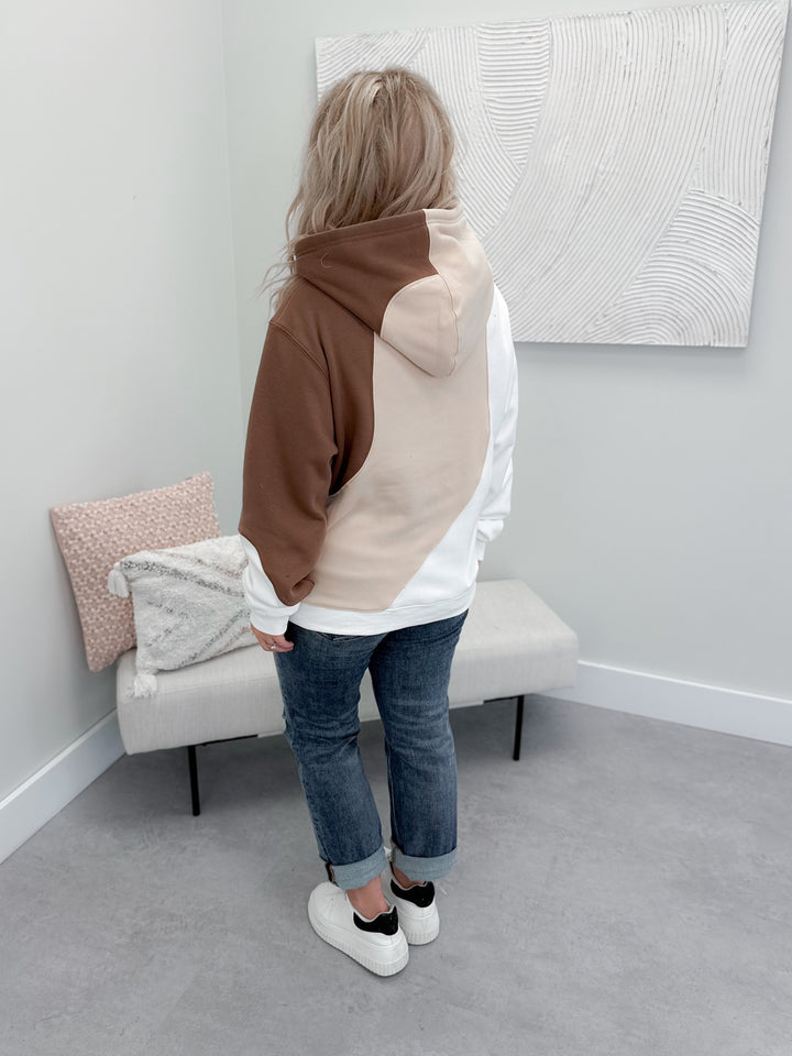 Alloa Hoodie in Mixed Natural