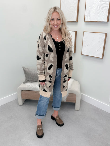 Ida Cardigan in Khaki