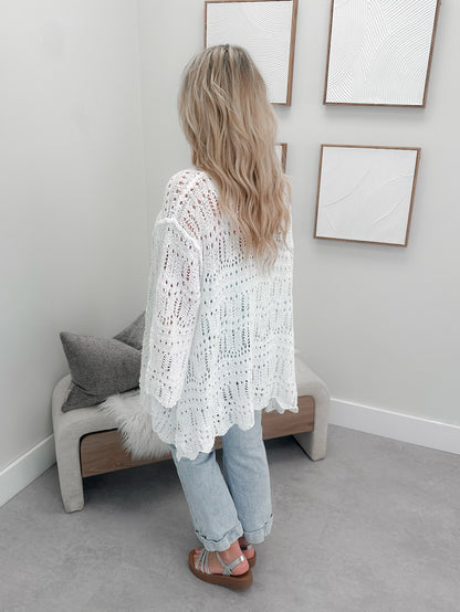 Opal Cardigan in Coconut by Pol