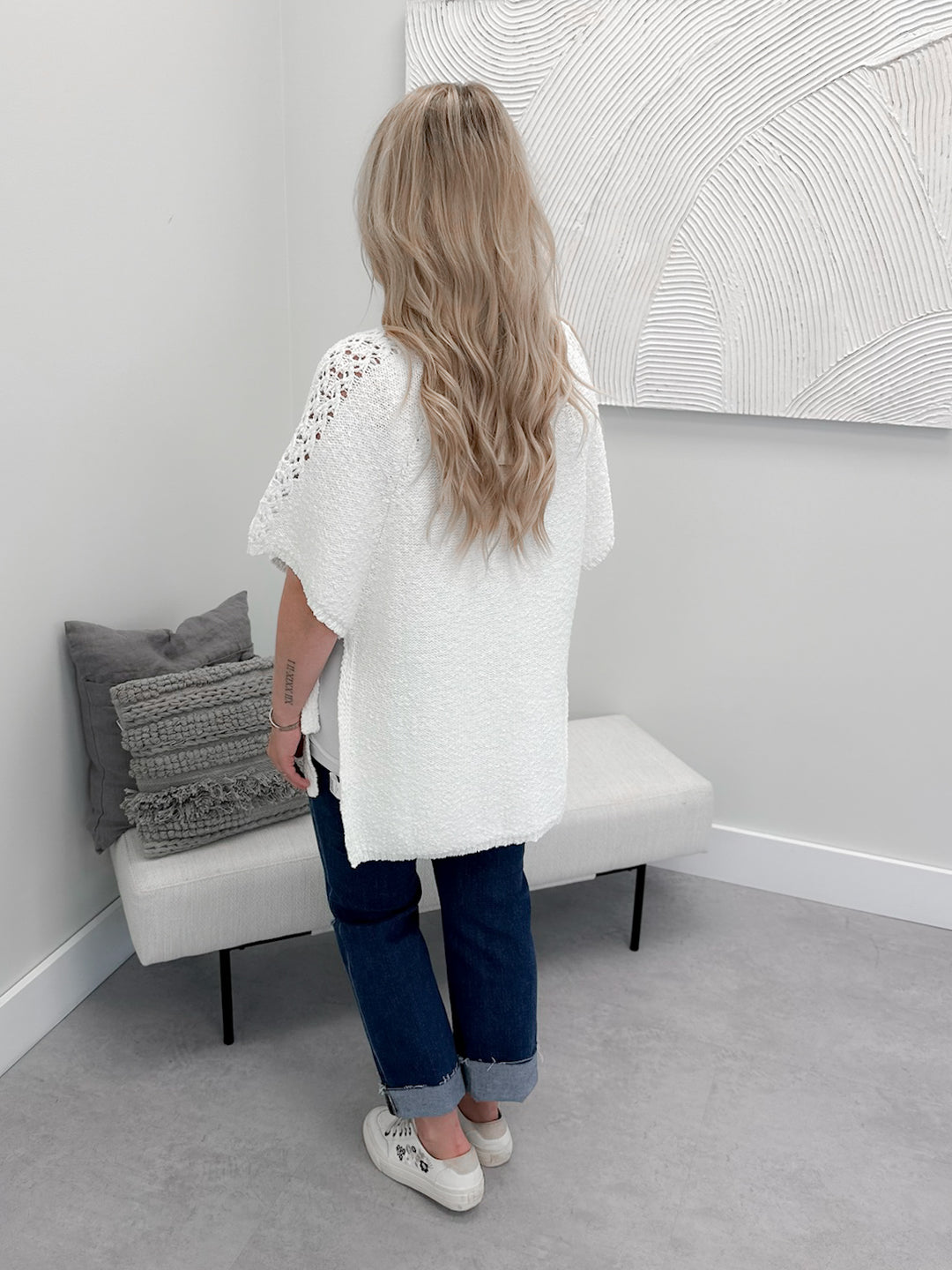 Inara Sweater in Off White