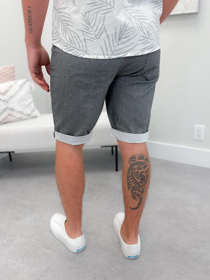 Gram Grey Mens Stretchy Short