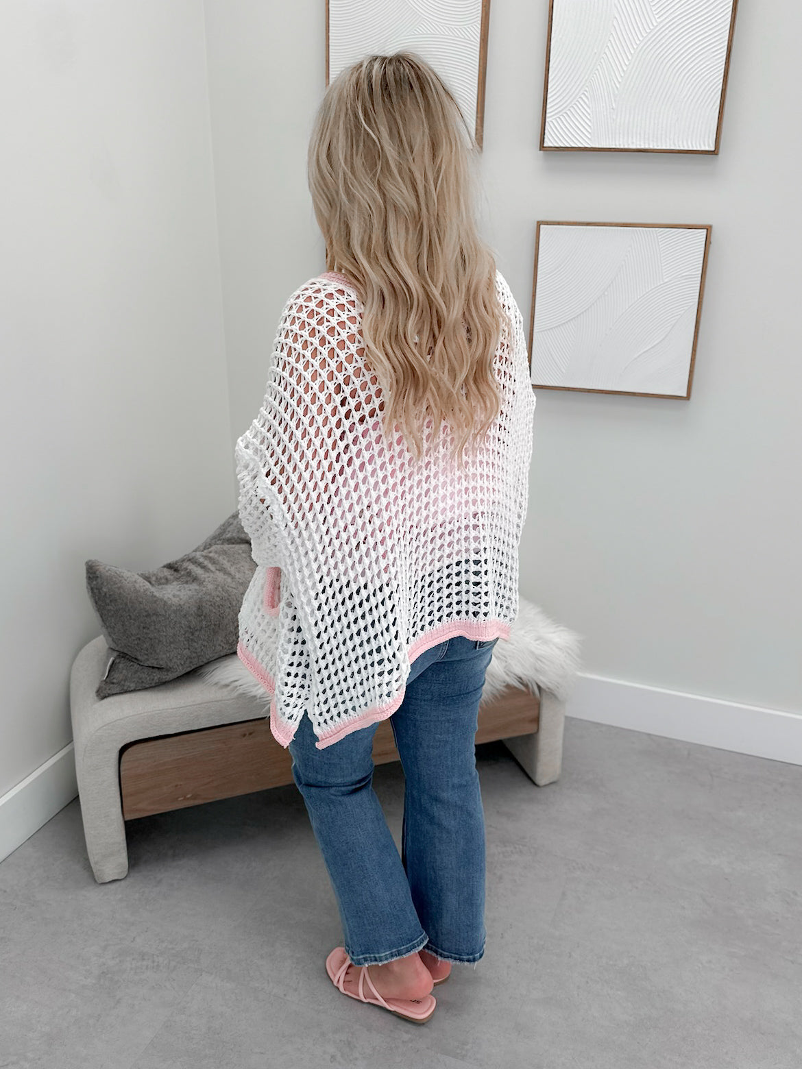 Loop Cardigan in Coconut