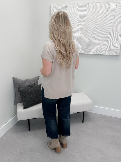 Traveler Top in Stone