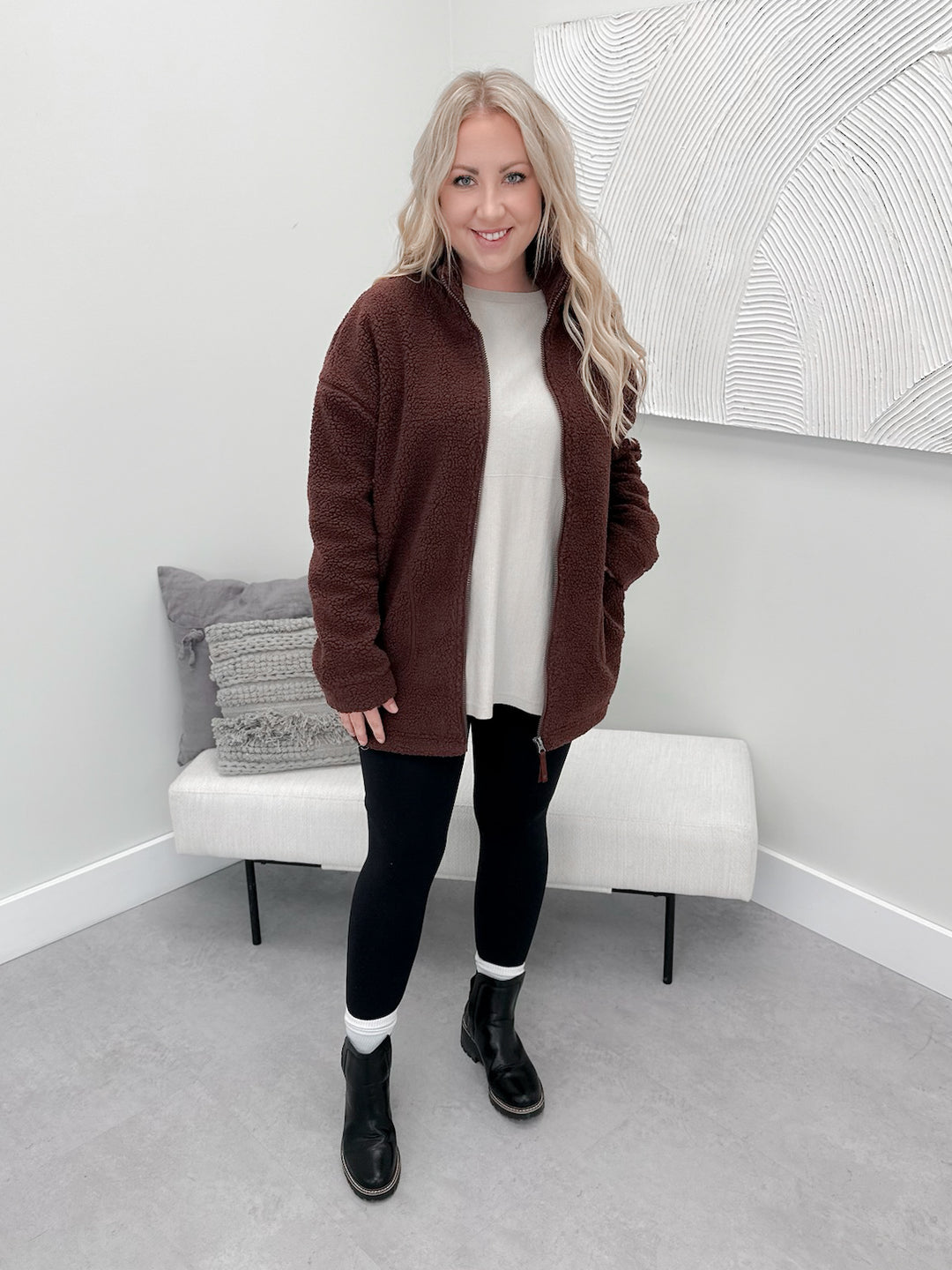 Blairmore Jacket in Chocolate