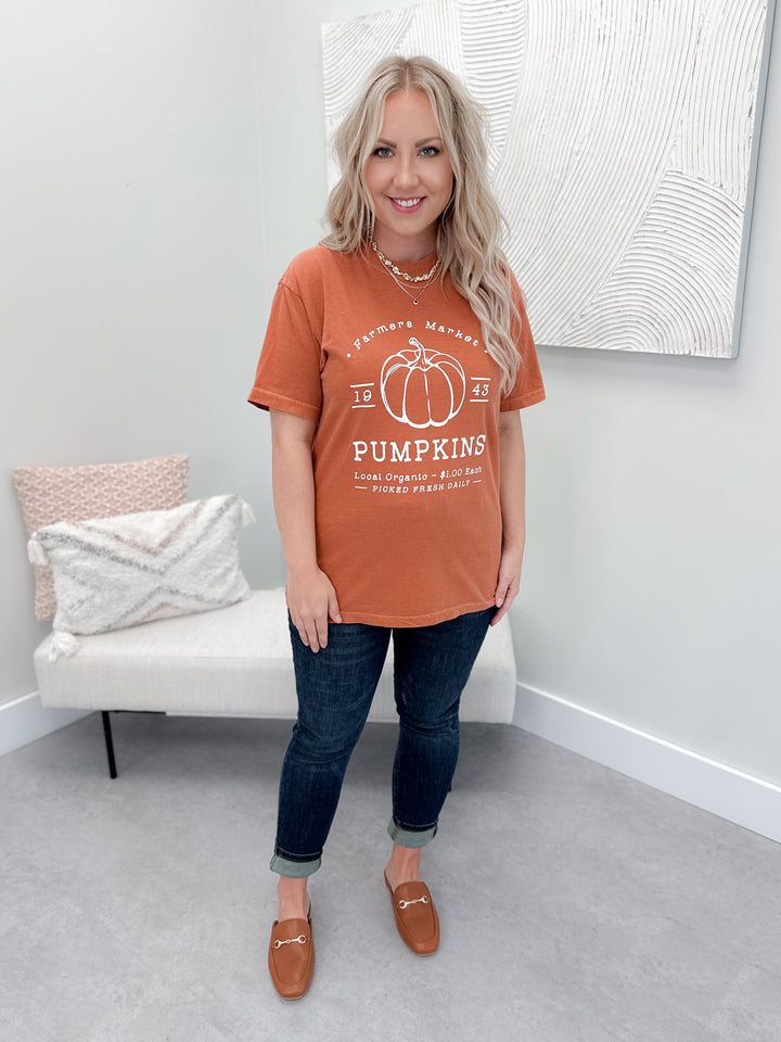 Pumpkin Farm Tee by Ash + Antler