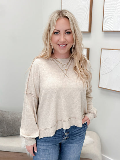 Hana Long Sleeve in Oat