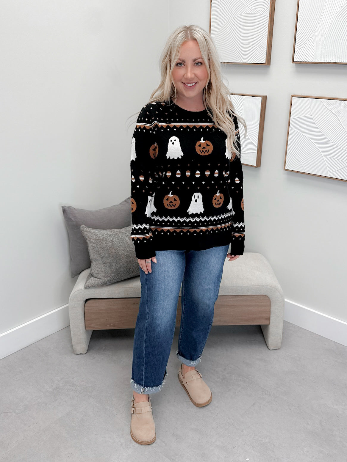 Midnight Magic Sweater by Ampersand Ave