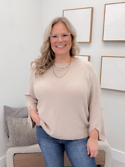 Gwen Sweater in Dune