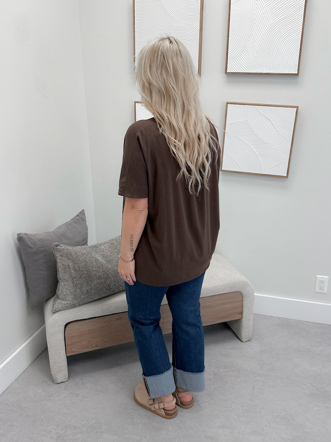 Jessie Tee in Espresso
