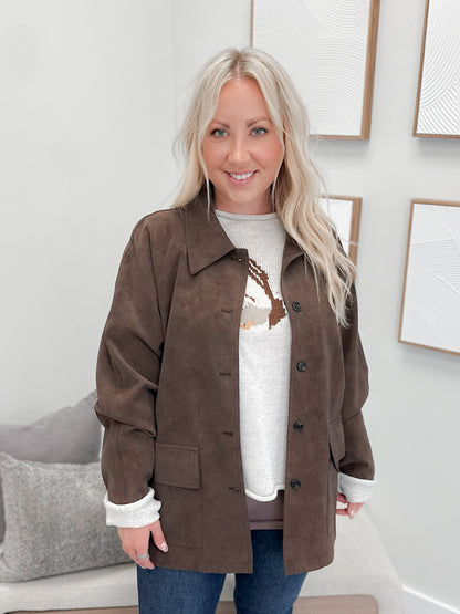 Cedar Jacket in Chocolate