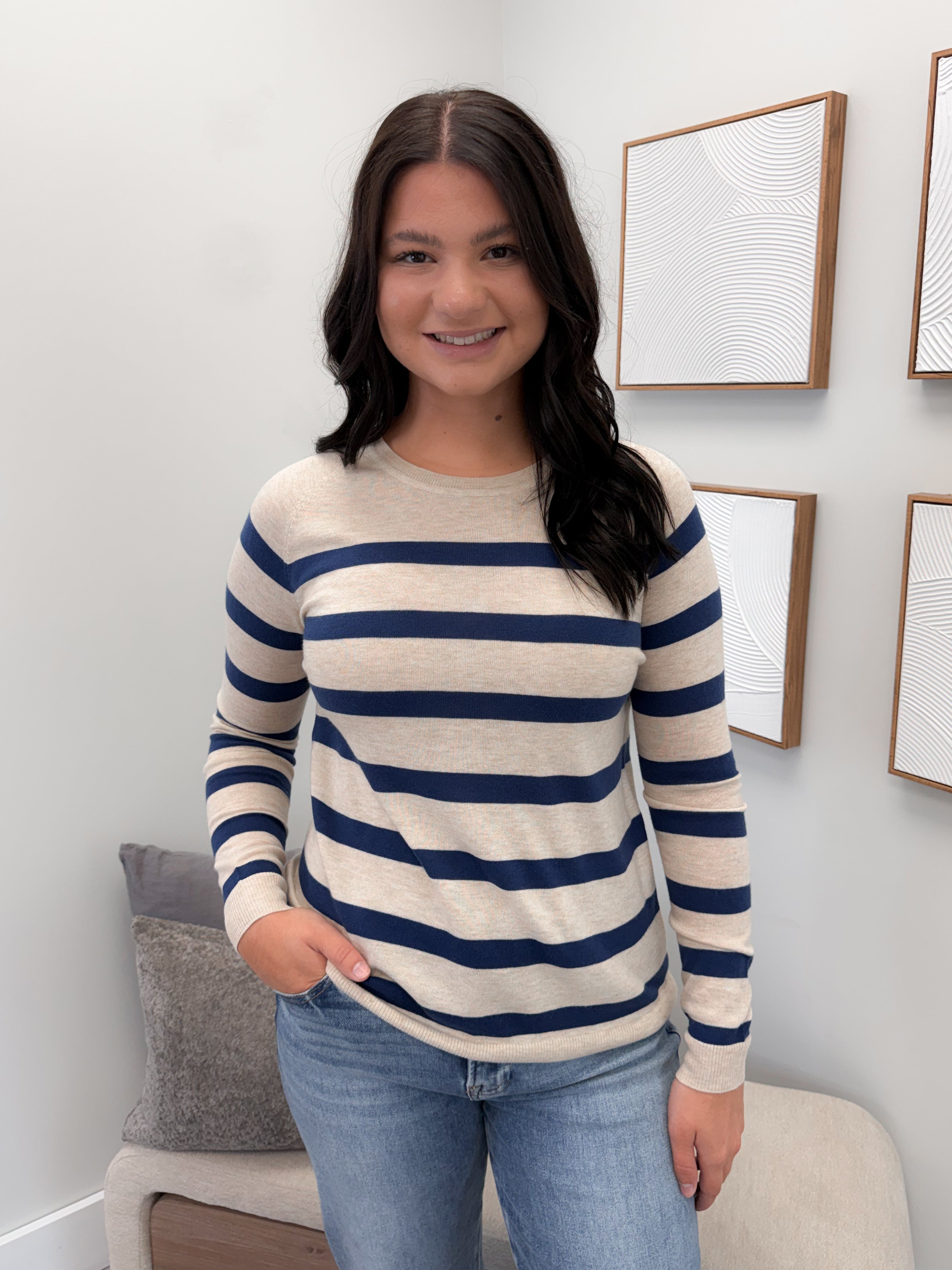 Jasper Sweater in Navy