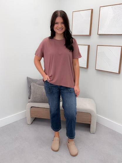 Jessie Tee in Rose Taupe