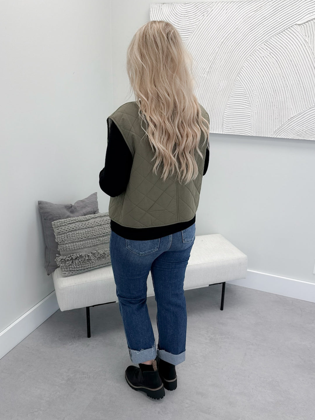 Tommy Vest in Khaki
