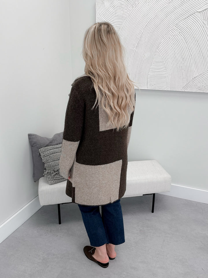 Homey Cardi in Brown