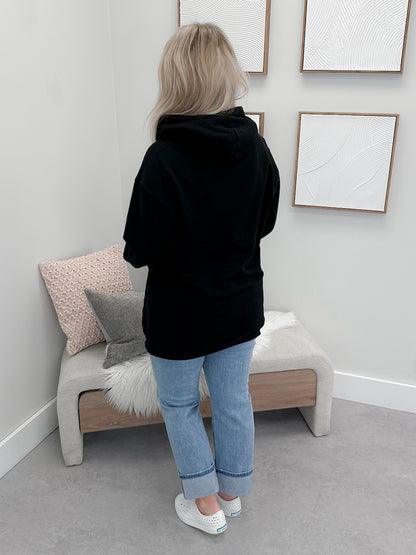 126 Hoodie in Black by Twenty Nine The Label