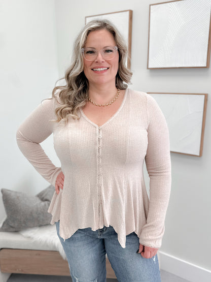 Dionne Long Sleeve in Natural