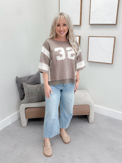 Lela Tee in Graphite