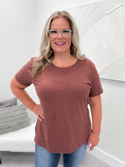 209 Tee in Cerise by Twenty Nine The Label