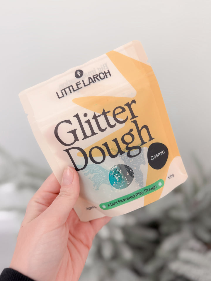 Glitter Dough in Cosmic