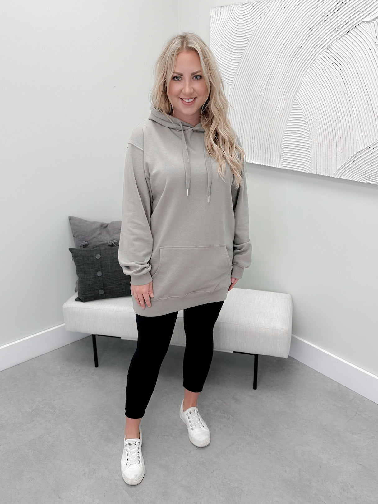 126 Hoodie in Stone by Twenty Nine The Label