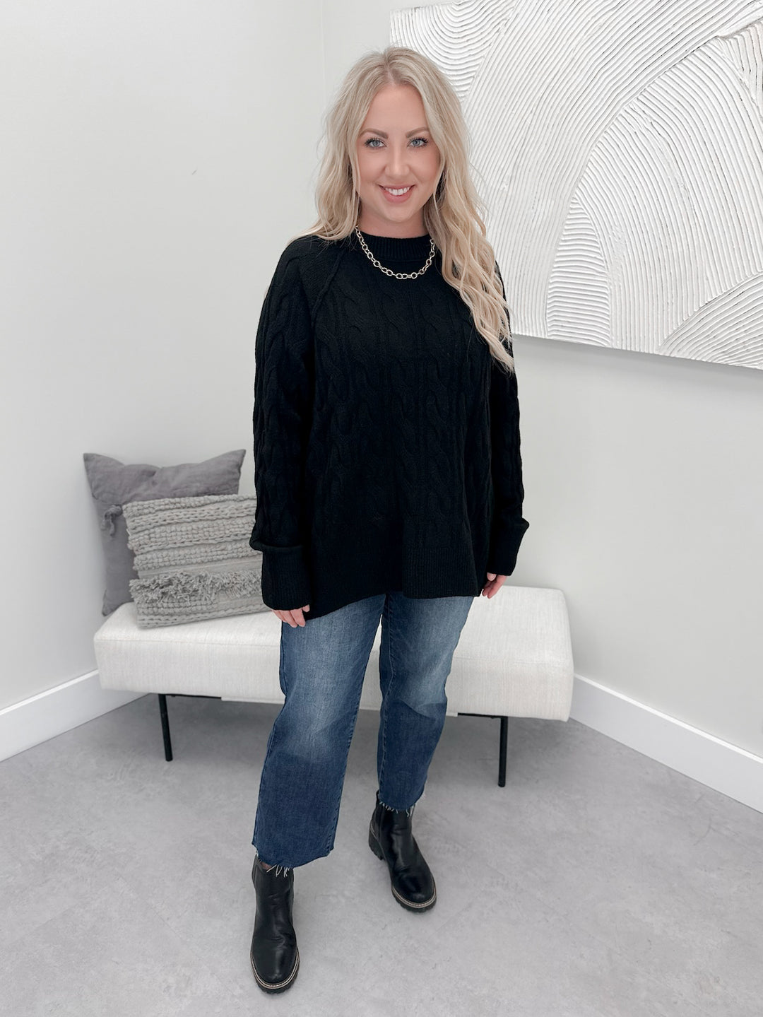 Elm Sweater in Black